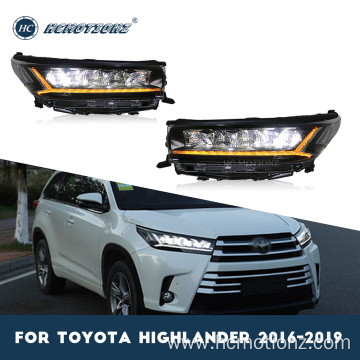 HCMOTIONZ 2016-2019 Toyota Highlander LED Headlights